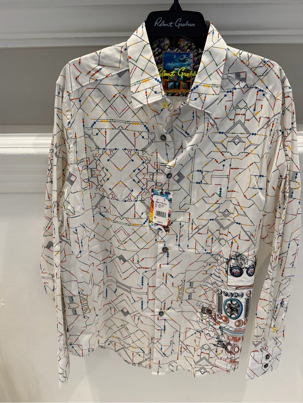 Robert Graham “Short Circuit” Men’s Shirt